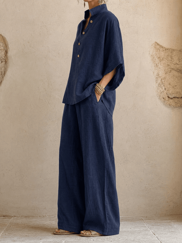 Maribel™ | Batwing Two-Piece Trouser Set
