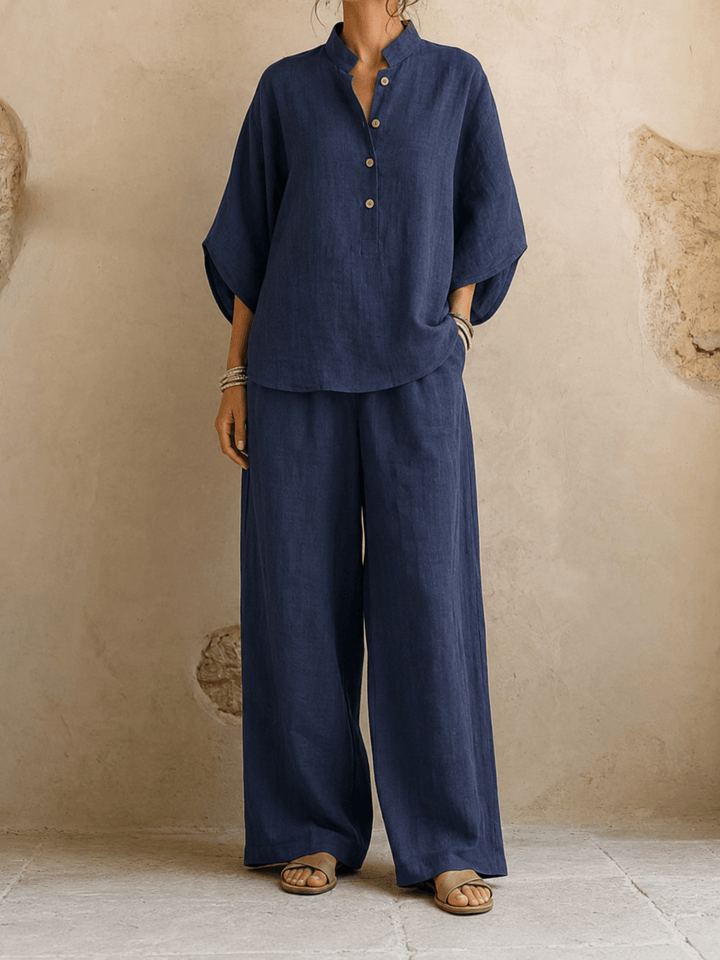 Maribel™ | Batwing Two-Piece Trouser Set