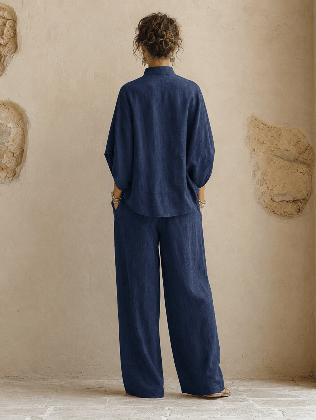 Maribel™ | Batwing Two-Piece Trouser Set