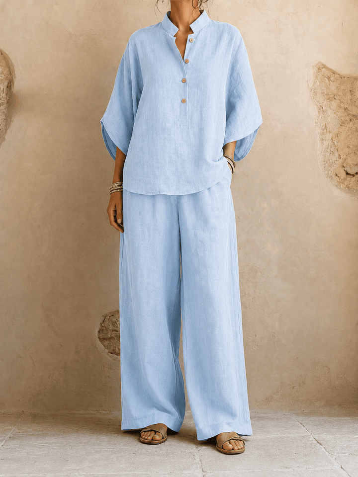 Maribel™ | Batwing Two-Piece Trouser Set