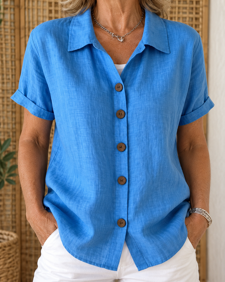 Aurelia | Classic Button-Up Shirt