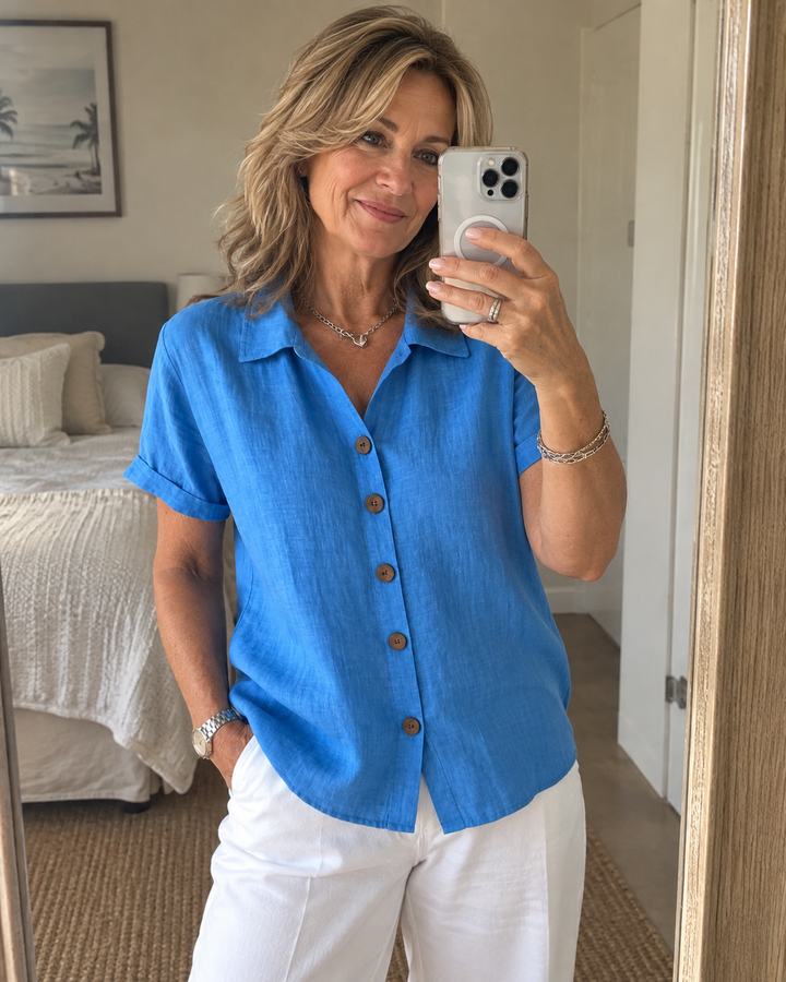 Aurelia | Classic Button-Up Shirt