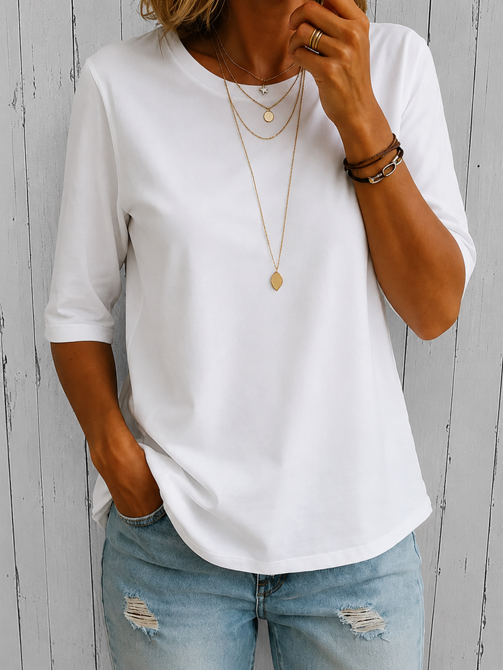 HARPER™ | RELAXED EVERYDAY HALF-SLEEVE TEE