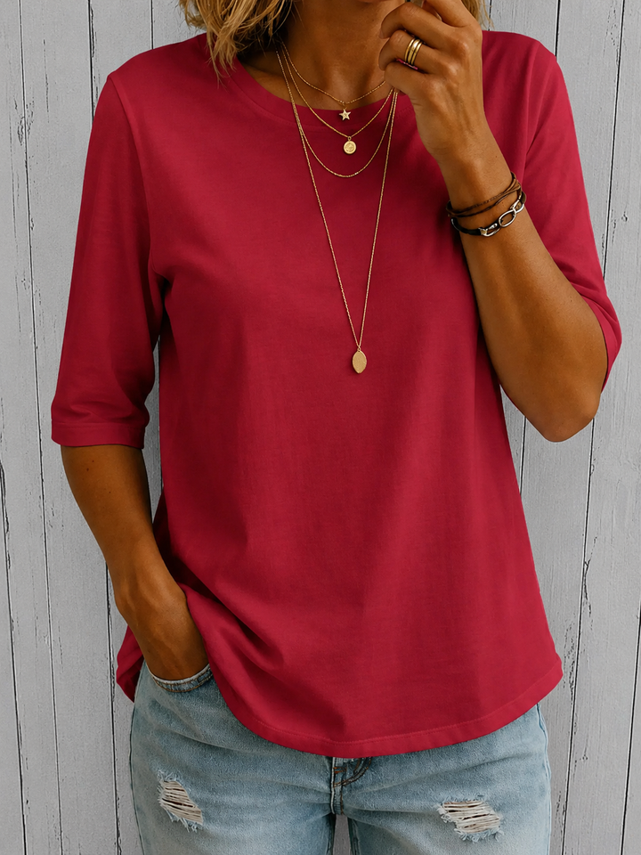 HARPER™ | RELAXED EVERYDAY HALF-SLEEVE TEE