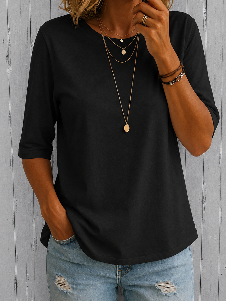 HARPER™ | RELAXED EVERYDAY HALF-SLEEVE TEE
