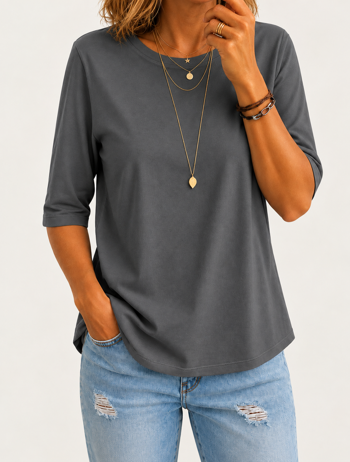 HARPER™ | RELAXED EVERYDAY HALF-SLEEVE TEE