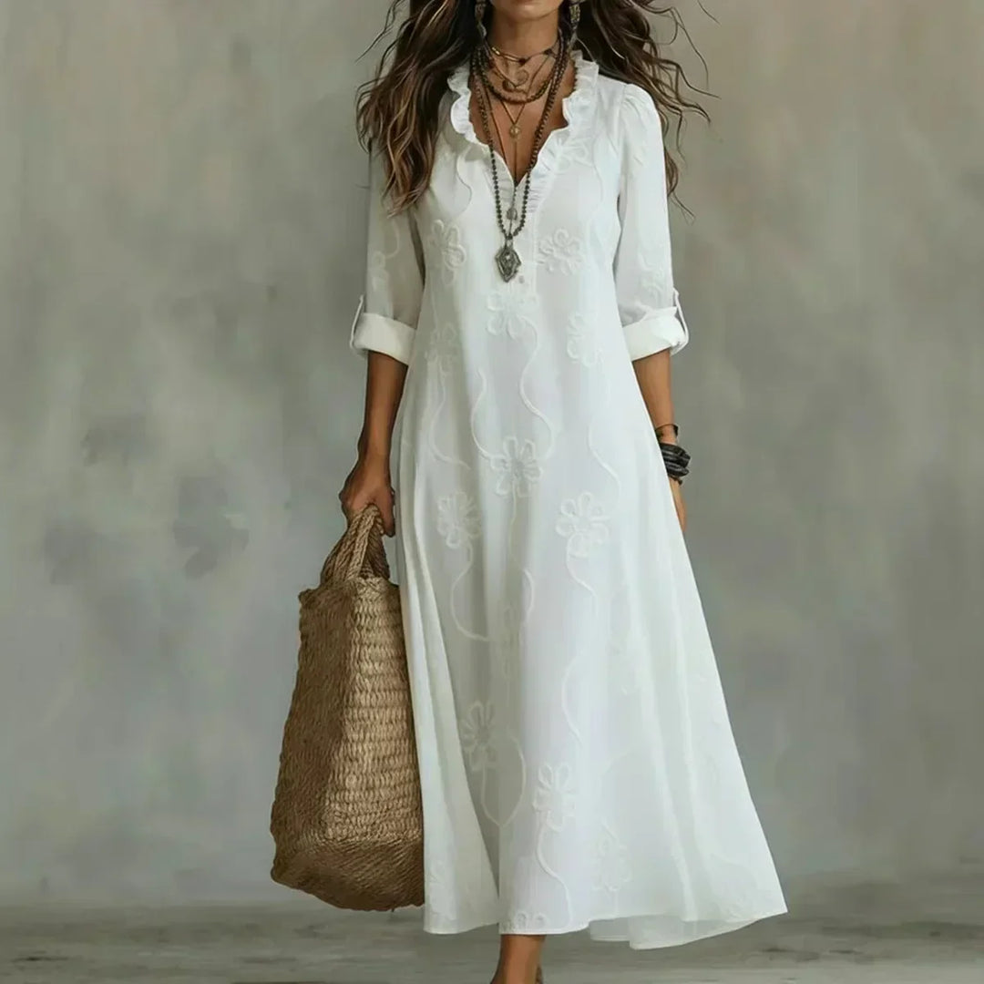 Judith | Elegant Floral Dress