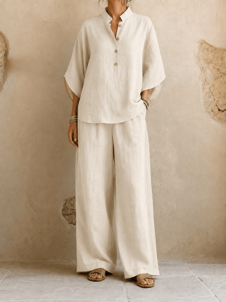 Maribel™ | Batwing Two-Piece Trouser Set