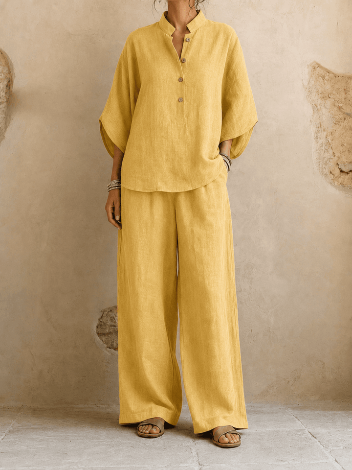 Maribel™ | Batwing Two-Piece Trouser Set
